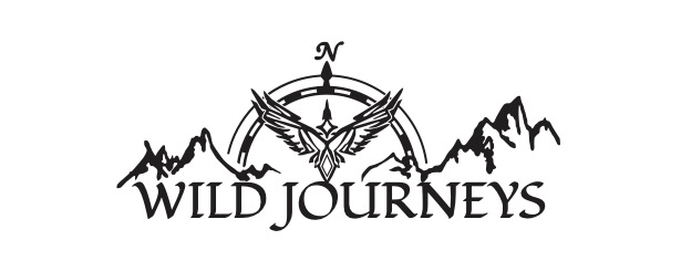 Wild Journeys Logo Black VECTOR Logo