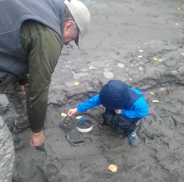 Learn tracking fossil-hunting